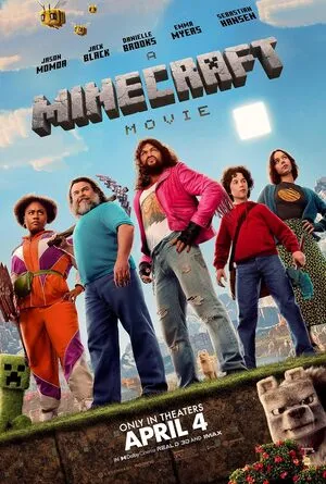A Minecraft Movie 2025 Dual Audio WEB-DL | Dubbed Hindi Movie